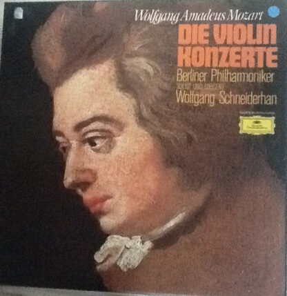 Wolfgang Amadeus Mozart, Berliner Philharmoniker, Wolfgang Schneiderhan - Die Violinkonzerte (3xLP, Club, RP + Box)