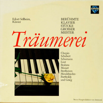 Eckart Sellheim - Träumerei. Berühmte Klavierstücke Großer Meister (LP, Album)