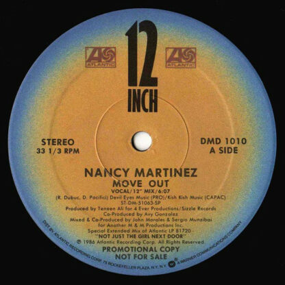 Nancy Martinez - Move Out (12", Promo)