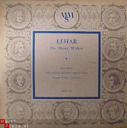 Lehar*, Hilde Breyer, Kurt Herbert, The Opera Society Orchestra, George Walter - The Merry Widow (Highlights) (10")