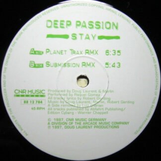 Deep Passion - Stay (12")