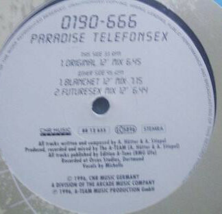 0190-666 - Paradise Telefonsex (12")