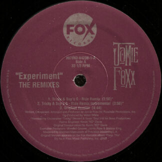 Jamie Foxx - Experiment (The Remixes) (12")