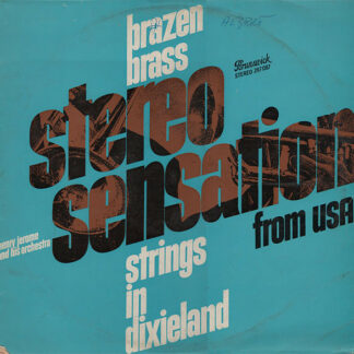 Henry Jerome And His Orchestra - Brazen Brass - Strings In Dixieland (LP)
