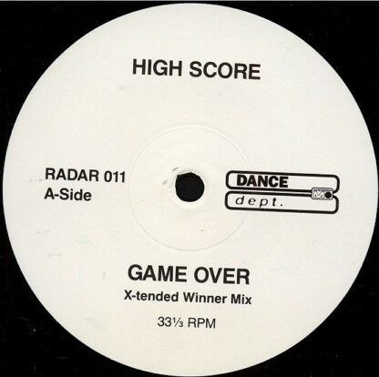 High Score - Game Over (12")