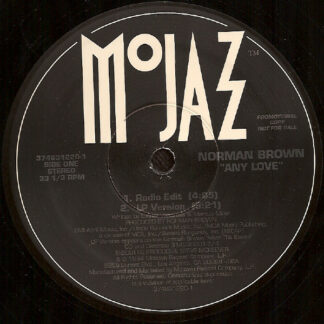 Norman Brown - Any Love (12", Promo)