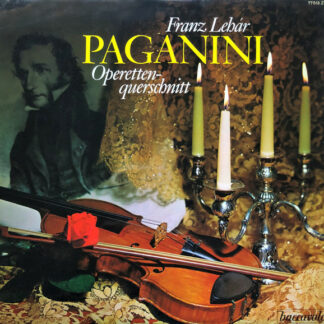 Franz Lehár - Paganini (Operettenquerschnitt) (LP)