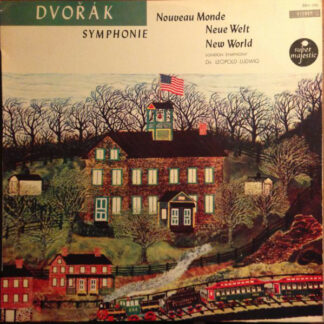 Dvorak* - Leopold Ludwig Conducting The London Symphony Orchestra - Symphonie Nouveau Monde / Neue Welt / New World (LP)