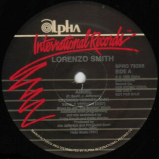 Lorenzo Smith - Angel (12", Single, Promo)