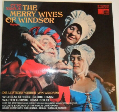 Otto Nicolai - The Merry Wives Of Windsor (LP)