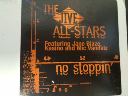 The Jive All-Stars - No Stoppin' (12", Promo)