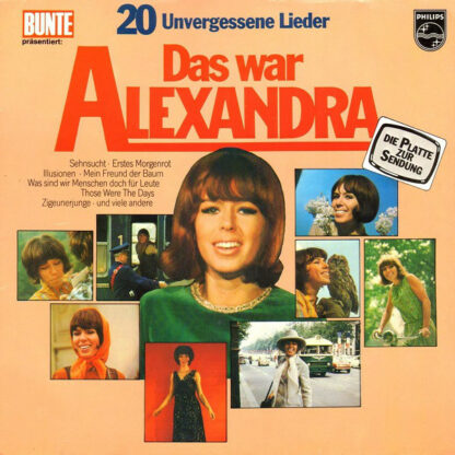 Alexandra (7) - 20 Unvergessene Lieder - Das War Alexandra (LP, Comp)