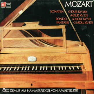 Jörg Demus, Mozart* - Sonaten C-Dur KV 330, A-Dur KV 331 / Rondo A-Moll KV 511 / Fantasie C-Moll KV 475 (2xLP)