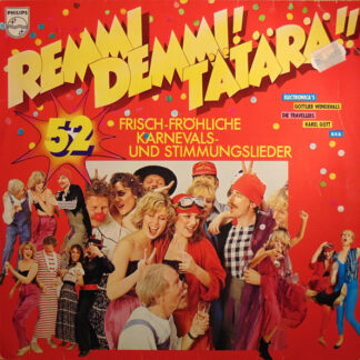 Various - Remi Demmi! Tätärä!! (52 Frisch-Fröhliche Karnevals- Und Stimmungslieder) (LP, Comp)