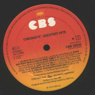 Chicago (2) - Chicago's Greatest Hits (LP, Comp, RE)