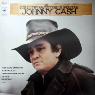 Johnny Cash - Country And Western Superstar (2xLP, Comp, RE, Gat)