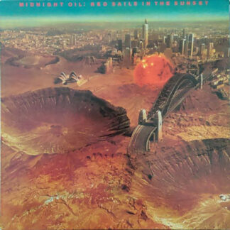 Midnight Oil - Red Sails In The Sunset (LP, Album)