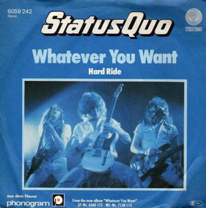 Status Quo - Whatever You Want (7", Single)