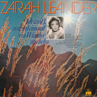 Zarah Leander - Originalaufnahmen Einer Großen Künstlerin (LP, Comp)