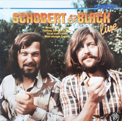 Schobert & Black - Live (LP, Album, RE)