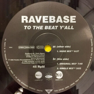 Ravebase* - To The Beat Y'All (12", Promo)