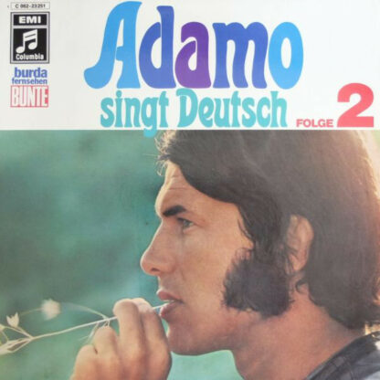 Adamo - Adamo Singt Deutsch Folge 2 (LP, Album, Gat)