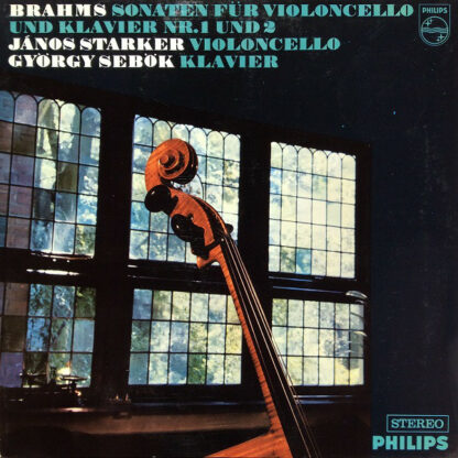 Brahms*, János Starker*, György Sebök - Sonaten Für Violoncello Und Klavier Nr.1 Und 2 (LP)