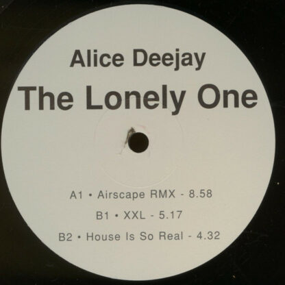 Alice Deejay - The Lonely One (2x12")