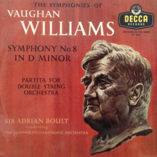 Vaughan Williams*, Sir Adrian Boult Conducting The London Philharmonic Orchestra - Symphony No. 8 In D Minor / Partita For Double String Orchestra (LP, Mono)