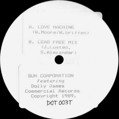 Sun Corporation* Featuring Dolly James - Love Machine (12", W/Lbl, Sti)