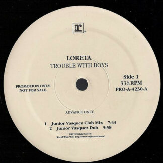 Loreta - Trouble With Boys (12", Promo)