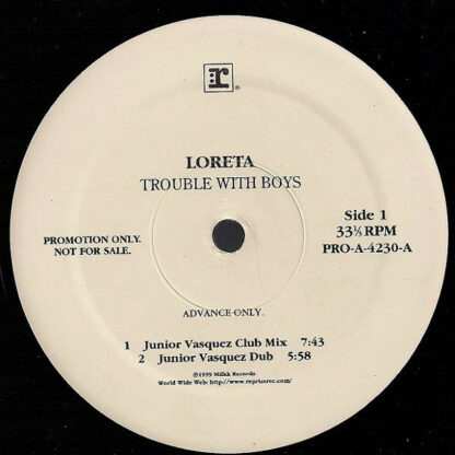 Loreta - Trouble With Boys (12", Promo)