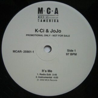 K-Ci & JoJo - It's Me (12", Promo)