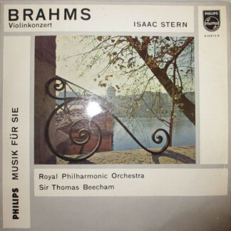 Brahms* - Isaac Stern, Royal Philharmonic Orchestra*, Sir Thomas Beecham - Violinkonzert (10", Mono)