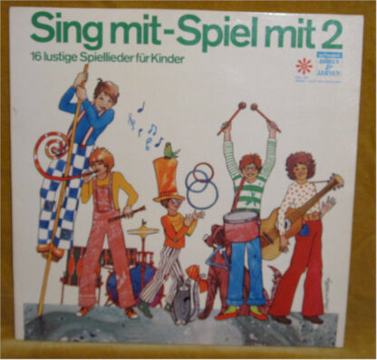 Kindermusikstudio Saarbrücken, Christa Frischkorn - Sing Mit - Spiel Mit 2 (16 Lustige Spiellieder Für Kinder) (LP)