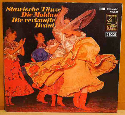 Antonín Dvořák, Friedrich Smetana*, London Symphony Orchestra*, Stanley Black - Hifi-Classic Vol.2: Slawische Tänze, Die Moldau, Die Verkaufte Braut (LP, Comp, Gat)