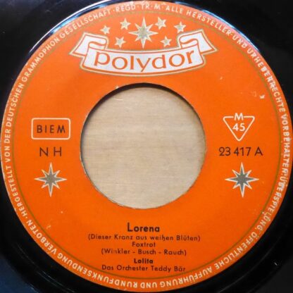 Lolita (3) - Lorena / Mambo-Lolita (7", Single, Mono)