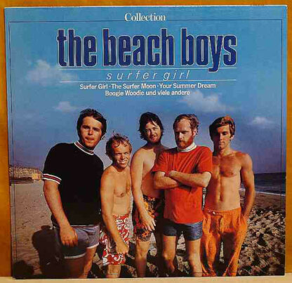 The Beach Boys - Surfer Girl (LP, Album, RE)