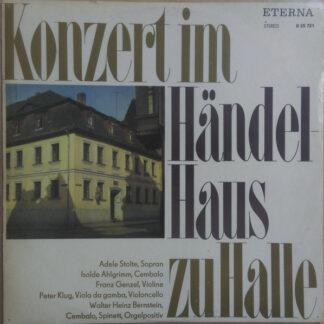 Georg Friedrich Händel - Konzert Im Händel-Haus Zu Halle (LP, RP, Bla)