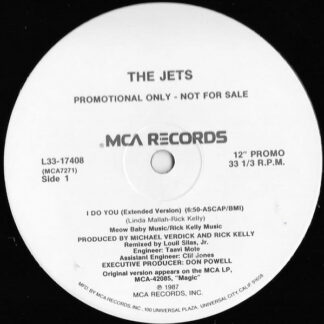 The Jets - I Do You (12", Promo)