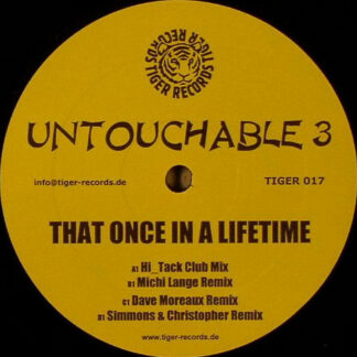 Untouchable 3 - That Once In A Lifetime (12")