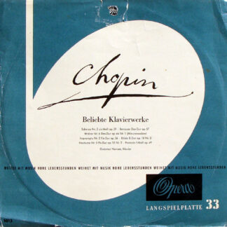 Chopin* - Guiomar Novaes - Beliebte Klavierwerke (LP)
