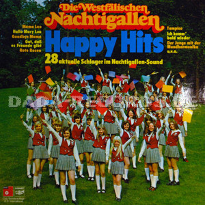 Die Westfälischen Nachtigallen - Happy Hits (28 Aktuelle Schlager Im Nachtigallen-Sound) (LP, Album, Club)