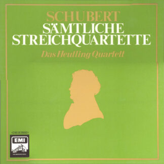 Schubert*, Das Heutling Quartett* - Sämtliche Streichquartette (5xLP + Box, RE)