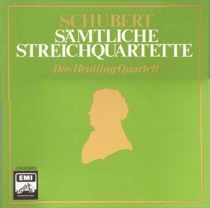 Schubert*, Das Heutling Quartett* - Sämtliche Streichquartette (5xLP + Box, RE)