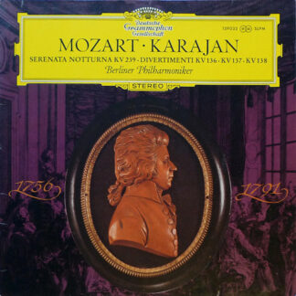 Wolfgang Amadeus Mozart - Staatskapelle Dresden, Otmar Suitner - Eine Kleine Nachtmusik G-Dur KV 525 / Serenata Notturna D-Dur KV 239 / Sinfonie A-Dur KV 201 (LP)