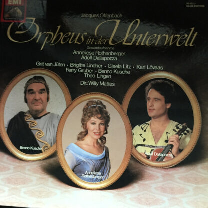 Jacques Offenbach - Orpheus In Der Unterwelt (Gesamtaufnahme In Deutscher Sprache) (Box + 2xLP, Club, RE)