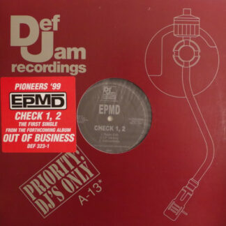 EPMD - Check 1, 2 (12", Single, Promo)