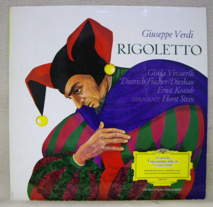 Giuseppe Verdi, Gisela Vivarelli, Dietrich Fischer-Dieskau, Ernst Kozub, Horst Stein - Rigoletto (LP, Album)