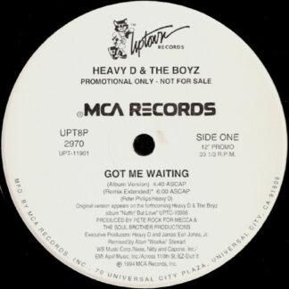 Heavy D. & The Boyz - Got Me Waiting (12", Promo)